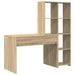 Birou cu raft Stejar sonoma 138.5 x 55 x 143 cm Lemn compozit - WALTI WALTI