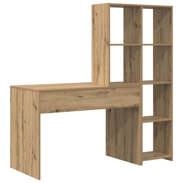 Birou stejar artizanal 138.5 x 55 x 143 cm Lemn compozit - WALTI WALTI