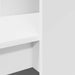 Birou cu raft cu depozitare Alb 122 x 67 x 145 cm Lemn compozit - WALTI WALTI