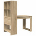 Birou cu raft Stejar sonoma 122 x 67 x 145 cm Lemn compozit - WALTI WALTI