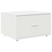 Birou cu sertar cu raft Alb 131.5 x 50 x 106.5 cm Lemn compozit - WALTI WALTI