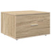 Birou cu raft Stejar sonoma 131.5 x 50 x 106.5 cm Lemn compozit - WALTI WALTI