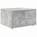 Birou cu sertar Gri beton 131.5 x 50 x 106.5 cm Lemn compozit - WALTI WALTI