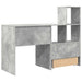 Birou cu sertar Gri beton 131.5 x 50 x 106.5 cm Lemn compozit - WALTI WALTI