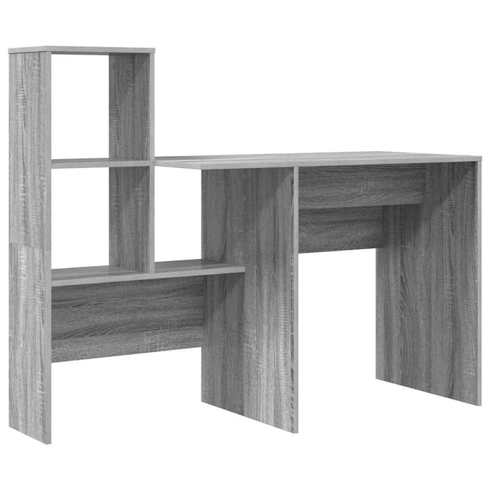 Birou cu sertar sonoma gri 131.5 x 50 x 106.5 cm Lemn compozit - WALTI WALTI