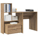 Birou stejar artizanal 131.5 x 50 x 106.5 cm Lemn compozit - WALTI WALTI