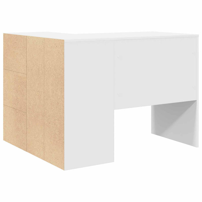 Birou de colț cu sertar Alb 102 x 88 x 75 cm WALTI