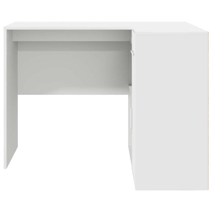 Birou de colț cu sertar Alb 102 x 88 x 75 cm WALTI