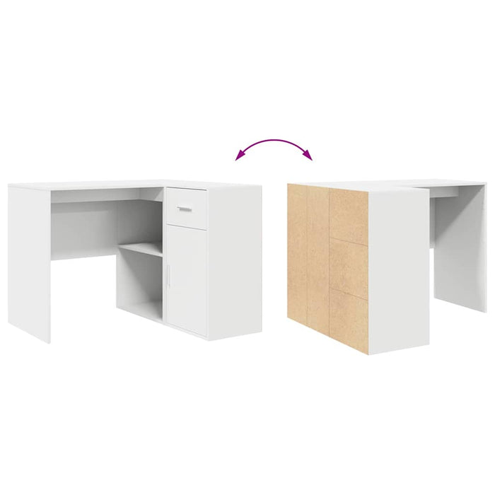 Birou de colț 102x88x75 cm MDF - WALTI WALTI