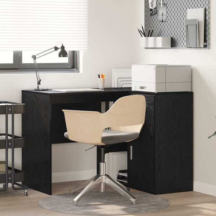 Birou de colț Stejar Negru 102x88x75 cm Lemn ingineresc - WALTI WALTI