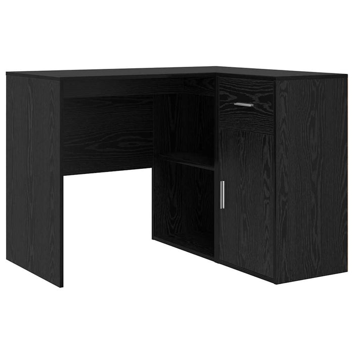 Birou de colț Stejar Negru 102x88x75 cm Lemn ingineresc - WALTI WALTI