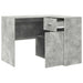 birou de colț gri beton 102x88x75 cm lemn ingineresc - WALTI WALTI