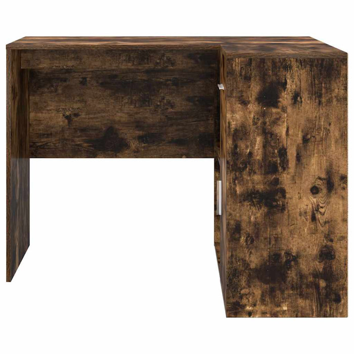 Birou de Colț Stejar Afumat 102x88x75 cm Lemn Ingineresc - WALTI WALTI