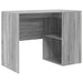 Birou de colț cu raft sonoma gri 102 x 50 x 75 cm Lemn compozit - WALTI WALTI