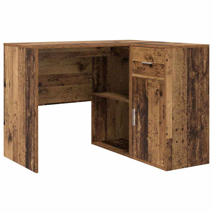 Birou de colț din lemn vechi 102x88x75 cm din lemn prelucrat - WALTI WALTI