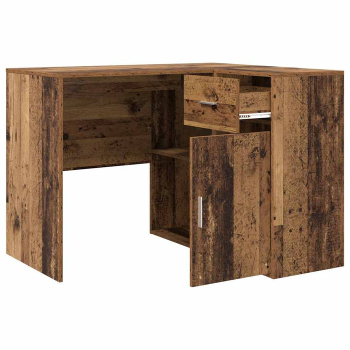 Birou de colț din lemn vechi 102x88x75 cm din lemn prelucrat - WALTI WALTI