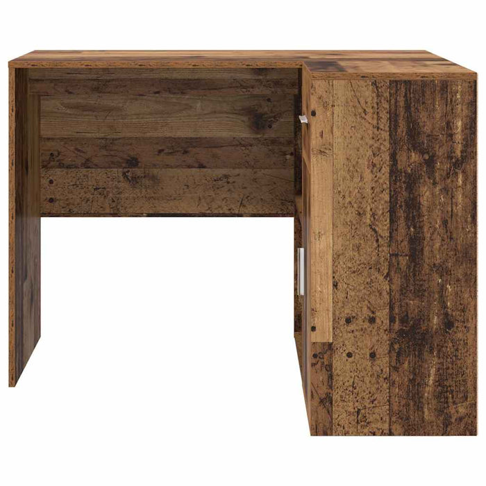 Birou de colț din lemn vechi 102x88x75 cm din lemn prelucrat - WALTI WALTI