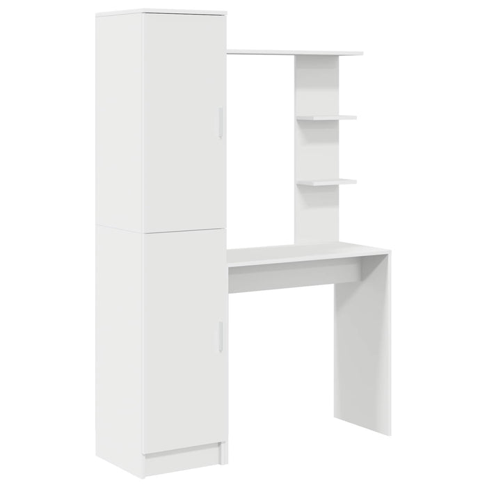 Birou 2 pcs Alb WALTI