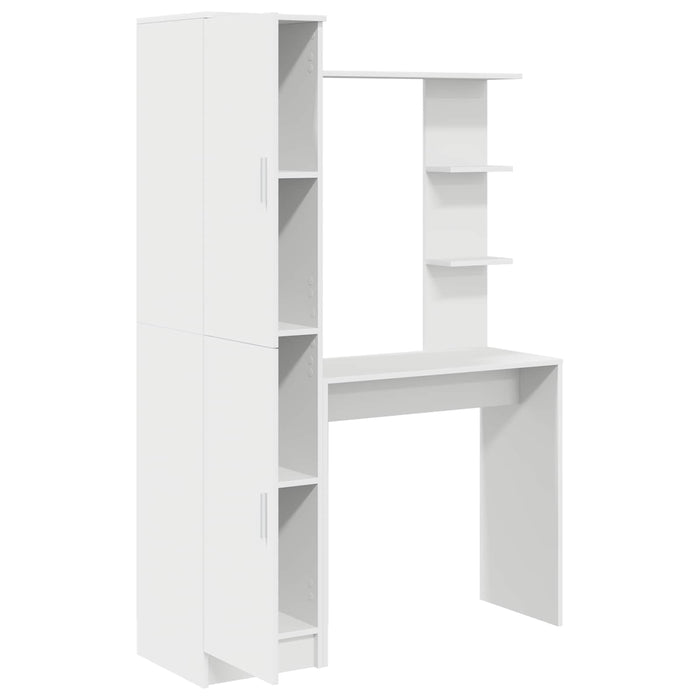 Birou 2 pcs Alb WALTI