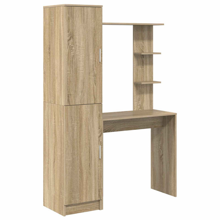Birou 2 pcs Stejar Sonoma WALTI