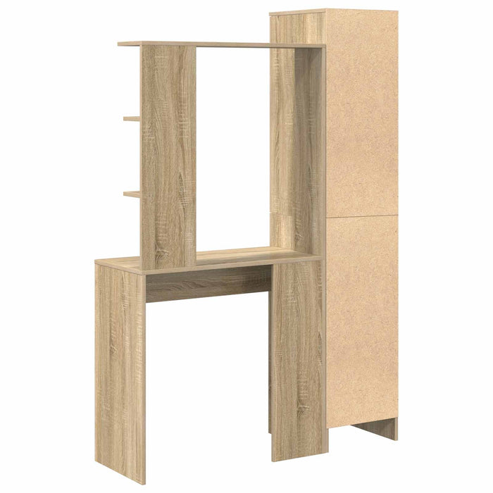Birou 2 pcs Stejar Sonoma WALTI