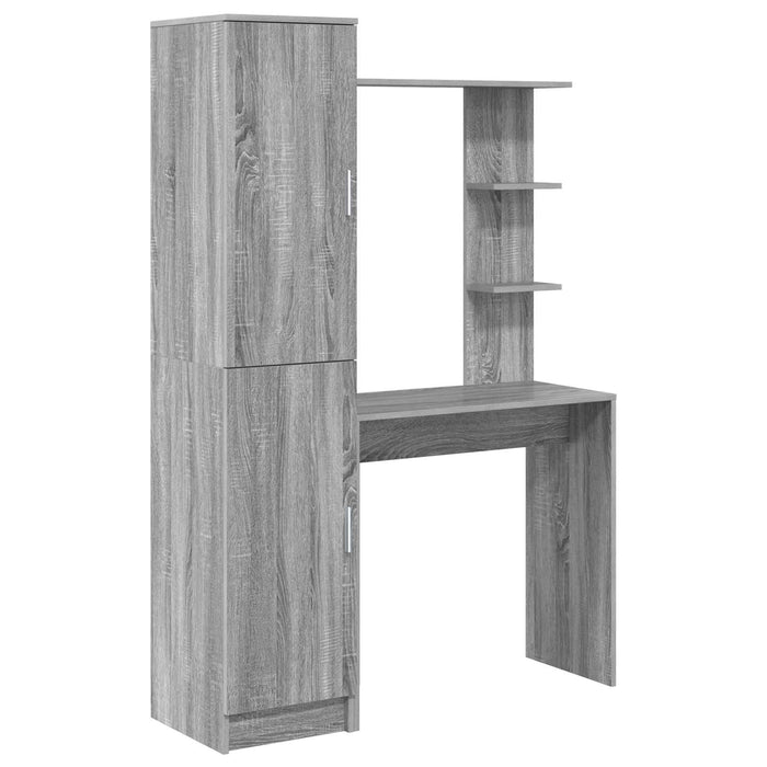 Birou 2 pcs Gri Sonoma - WALTI WALTI