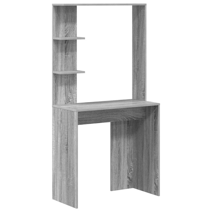 Birou 2 pcs Gri Sonoma - WALTI WALTI