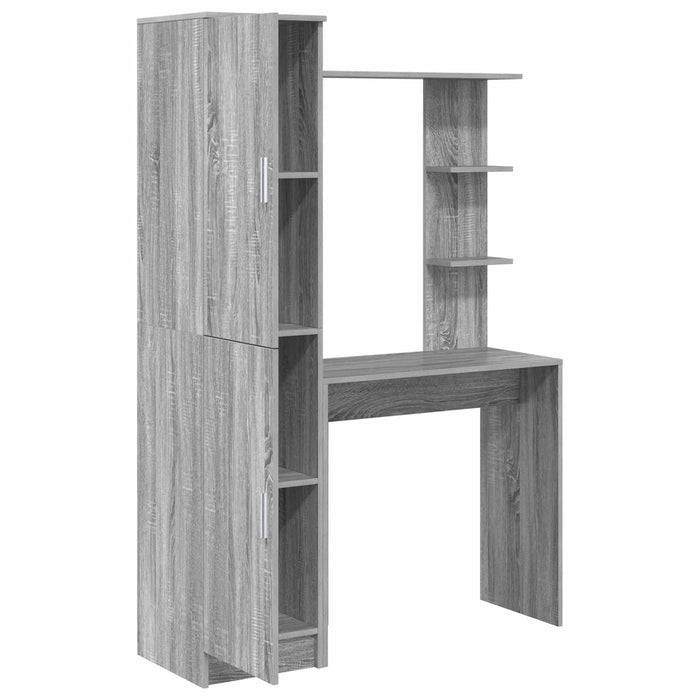 Birou 2 pcs Gri Sonoma - WALTI WALTI