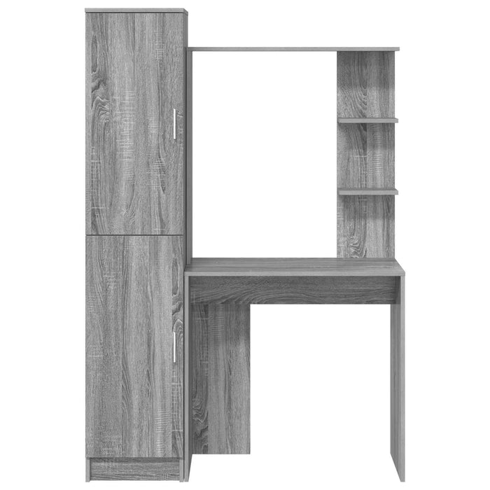 Birou 2 pcs Gri Sonoma - WALTI WALTI