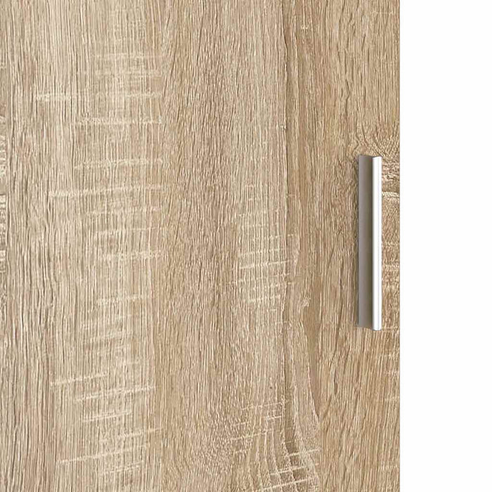 Birou cu spațiu de depozitare cu raft 2 pcs Stejar Sonoma - WALTI WALTI