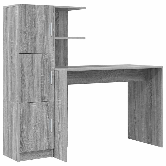 Birou 2 pcs Gri Sonoma - WALTI WALTI