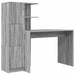 Birou 2 pcs Gri Sonoma - WALTI WALTI