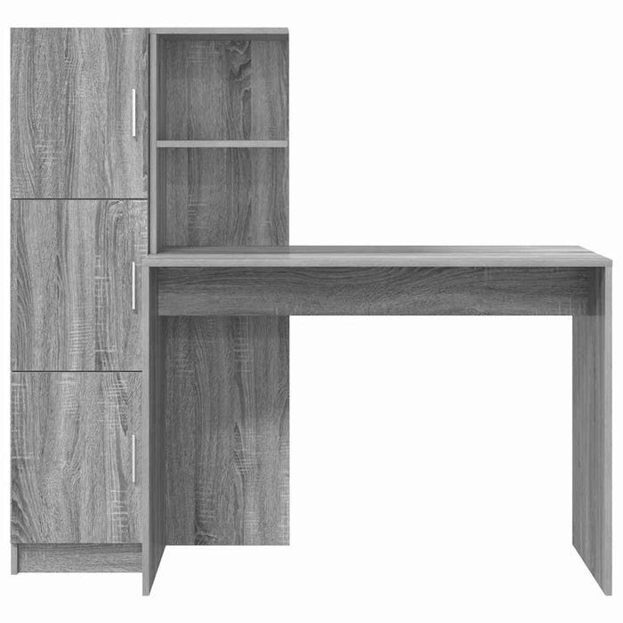 Birou 2 pcs Gri Sonoma - WALTI WALTI