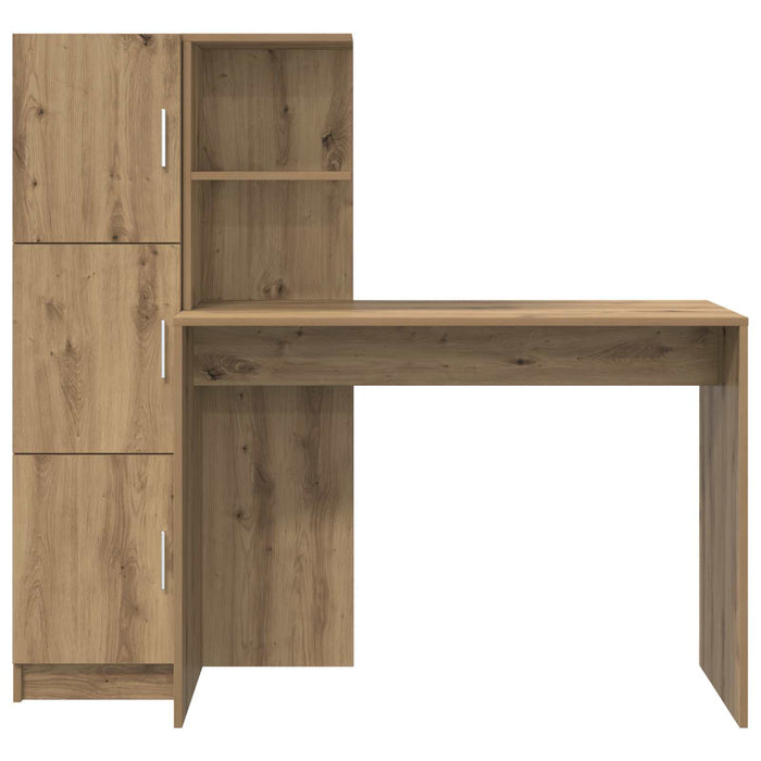 Birou Stejar Artizanal 133.5 x 50 x 124 cm 2 buc. WALTI