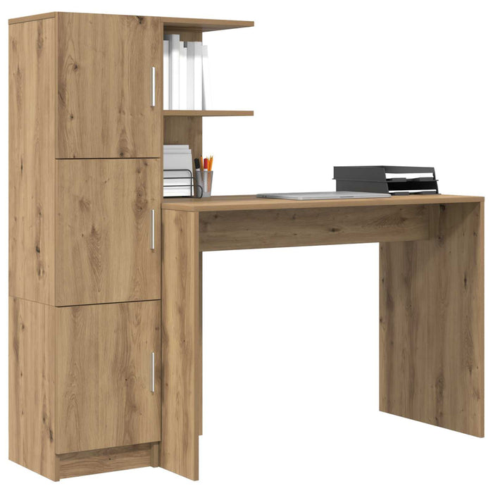 Birou Stejar Artizanal 133.5 x 50 x 124 cm 2 buc. WALTI