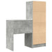 Birou cu sertar cu raft cu depozitare 2 pcs Gri din beton - WALTI WALTI