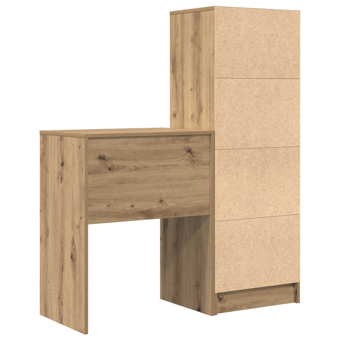 Birou Stejar Artizanal 105,5 x 34 x 127 cm 2 buc. WALTI