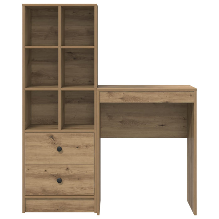 Birou Stejar Artizanal 105,5 x 34 x 127 cm 2 buc. WALTI