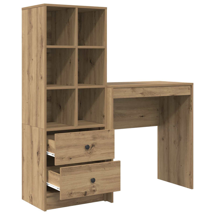 Birou Stejar Artizanal 115,5 x 40 x 127 cm 2 buc. WALTI