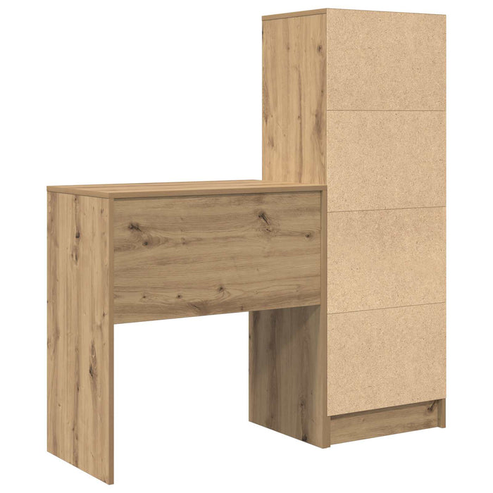 Birou Stejar Artizanal 115,5 x 40 x 127 cm 2 buc. WALTI