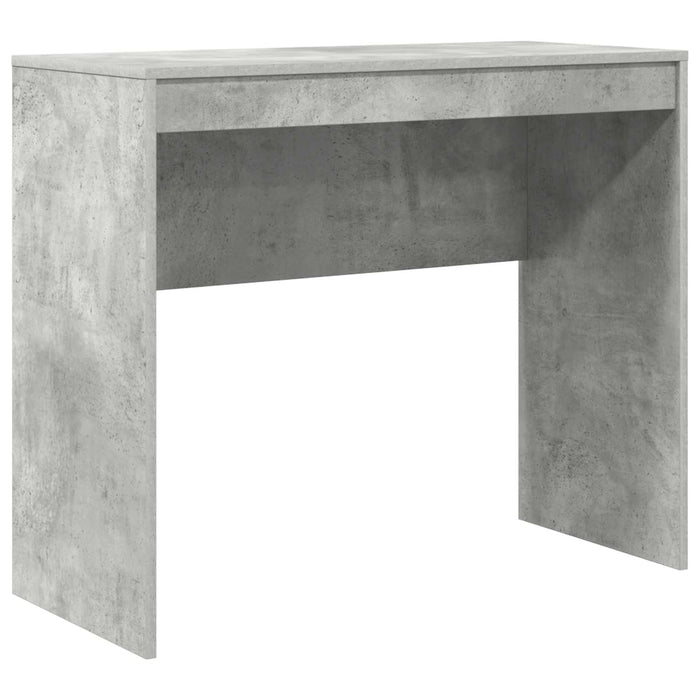Birou cu sertar cu raft cu depozitare 2 pcs Gri din beton - WALTI WALTI