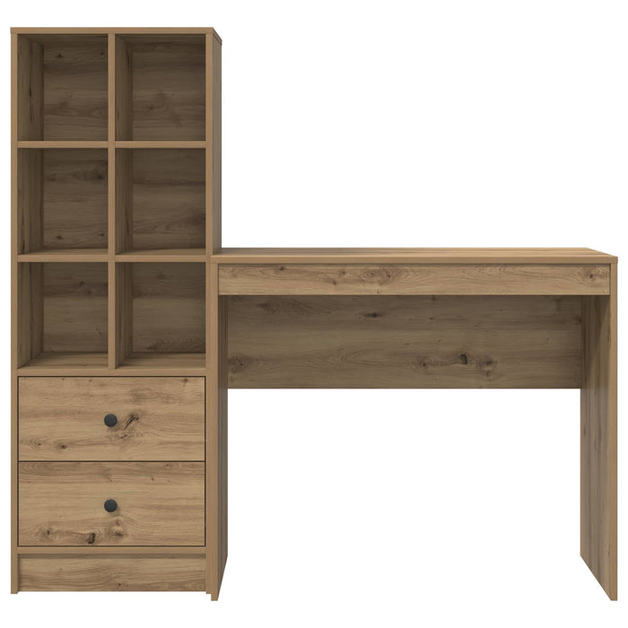 Birou Stejar Artizanal 135,5 x 40 x 127 cm 2 buc. WALTI