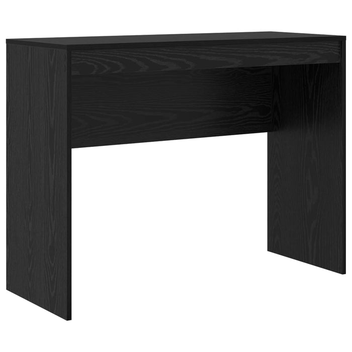 Birou cu sertar cu raft cu depozitare 2 pcs Stejar Negru - WALTI WALTI