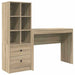 Birou cu Stocare Sonoma Oak Lemn Prelucrat - WALTI WALTI