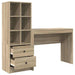 Birou cu Stocare Sonoma Oak Lemn Prelucrat - WALTI WALTI
