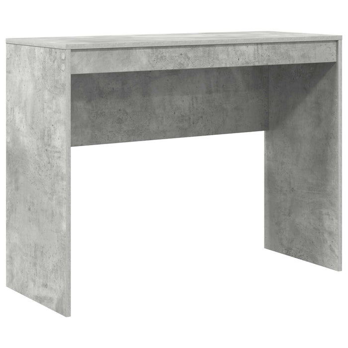 Birou cu sertar cu raft cu depozitare 2 pcs Gri din beton - WALTI WALTI