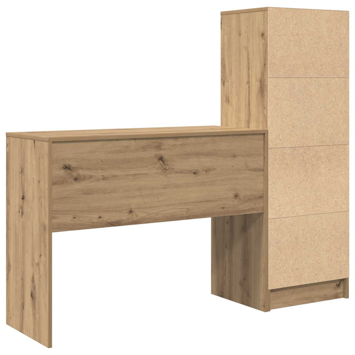 Birou Stejar Artizanal 145,5 x 40 x 127 cm 2 buc. WALTI