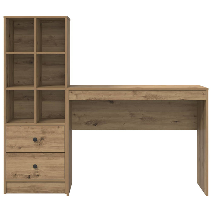 Birou Stejar Artizanal 145,5 x 40 x 127 cm 2 buc. WALTI