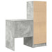 Birou cu sertar cu raft cu depozitare 2 pcs Gri din beton - WALTI WALTI