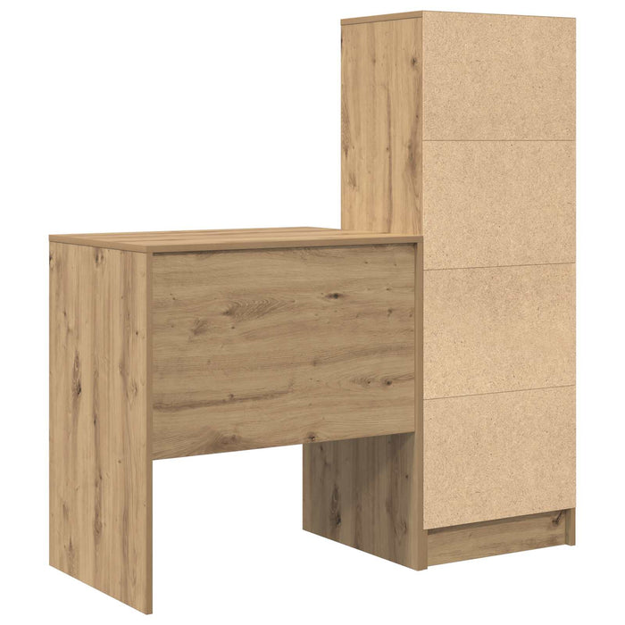 Birou Stejar Artizanal 115,5 x 50 x 127 cm 2 buc. WALTI